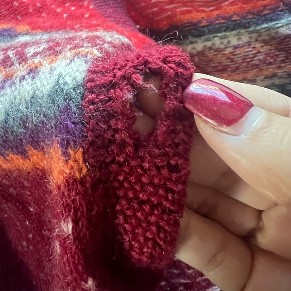 Gap faire isle 100% wool sweater sz Small - Picture 6 of 8